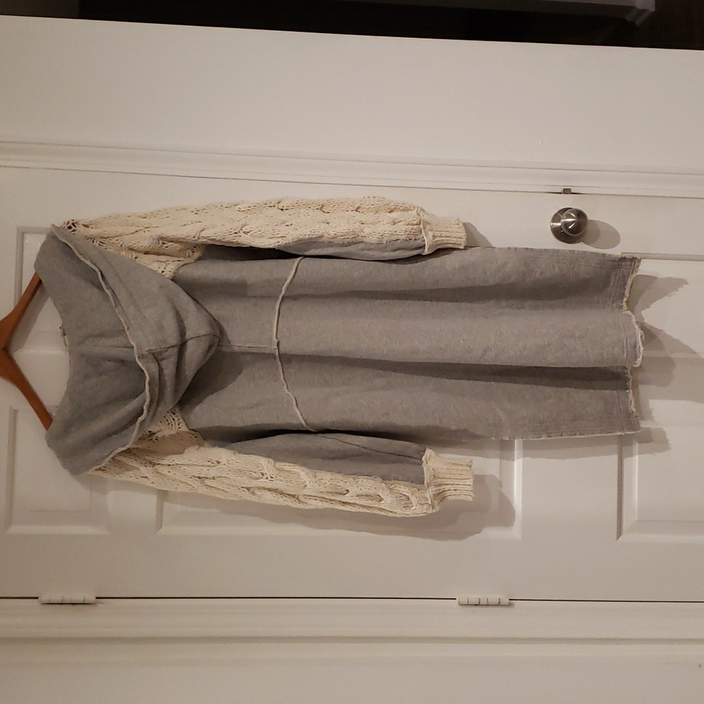 NWT! Free People Maxi Hoodie XS - Picture 4 of 9